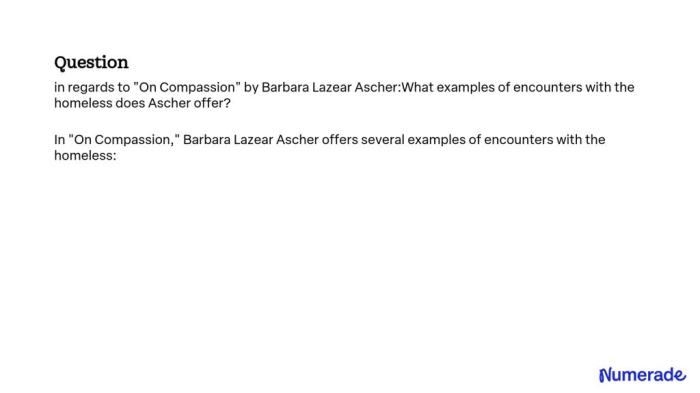 On compassion by barbara lazear ascher