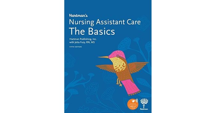 Hartman's nursing assistant care the basics 6th edition